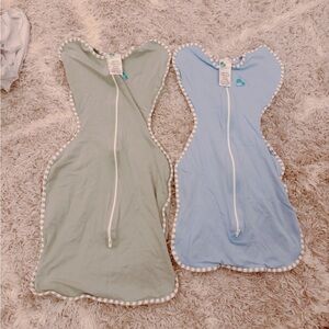 2x Love to Dream Swaddle Lite 0.2 Tog Sleep Sack